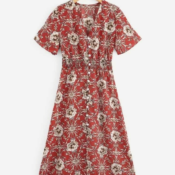 Floral maxi dress - Picture 1 of 9